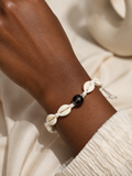 Cocoa Cowrie Shell Bracelet