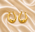 Aurielle Sculpted Hoop Earrings