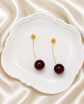 The Cherry Luxe Drop Earrings