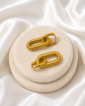 The Luxe Oval Link Drops
